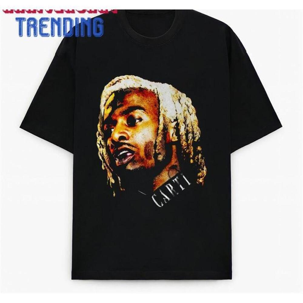 Playboi Carti Face Hip Hop Bootleg Retro S Tee Tshirt Unisex
